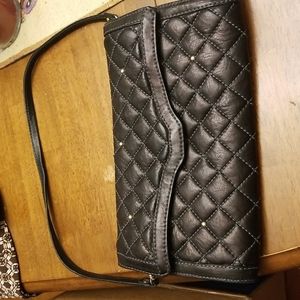 Chamides black quilted bag